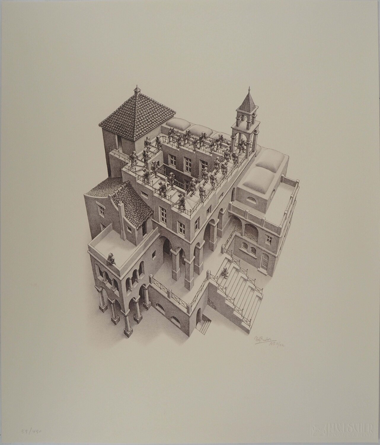 Le château impossible M. C. Escher Stampa in vendita