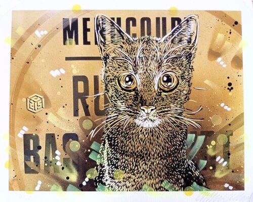 Colonel Moutarde by C215, 인쇄 for Sale on Singulart