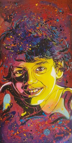 PURE EVIL di C215, Pittura in vendita su Singulart