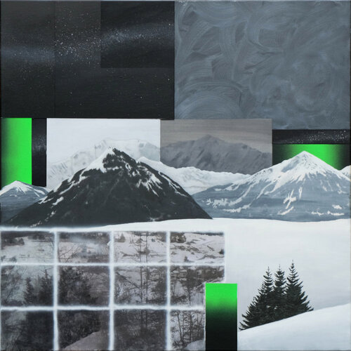 Black mist #10 von Mathieu Trezel, Malerei kaufen auf Singulart