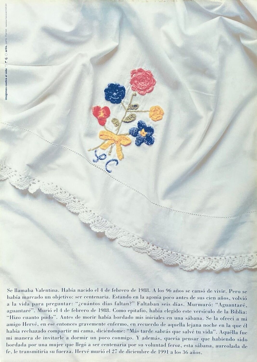 Se llamaba Valentina Sophie Calle Druck zu verkaufen