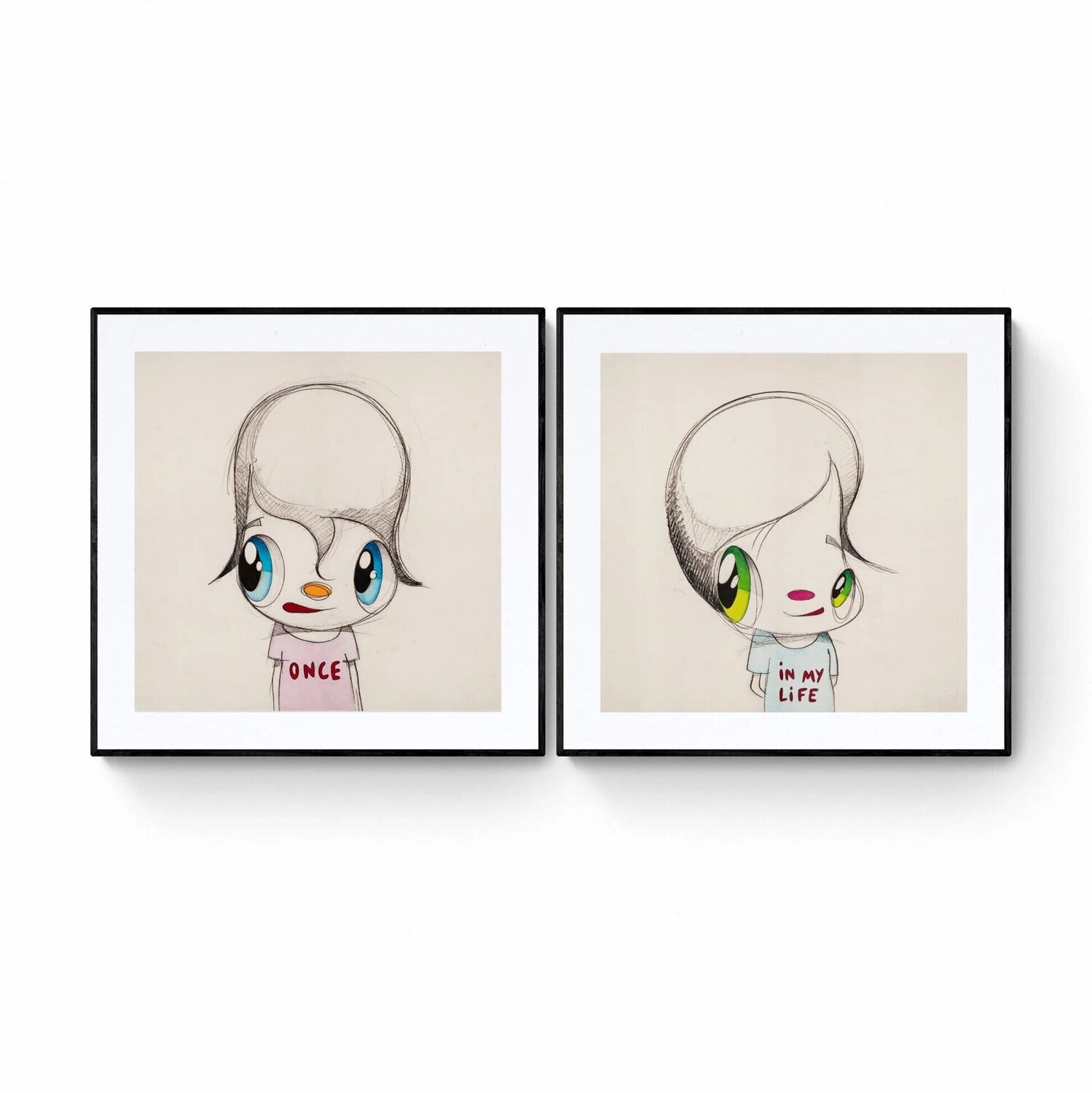 Once & In My Life (set of 2) de Javier Calleja (2023): Impresión
