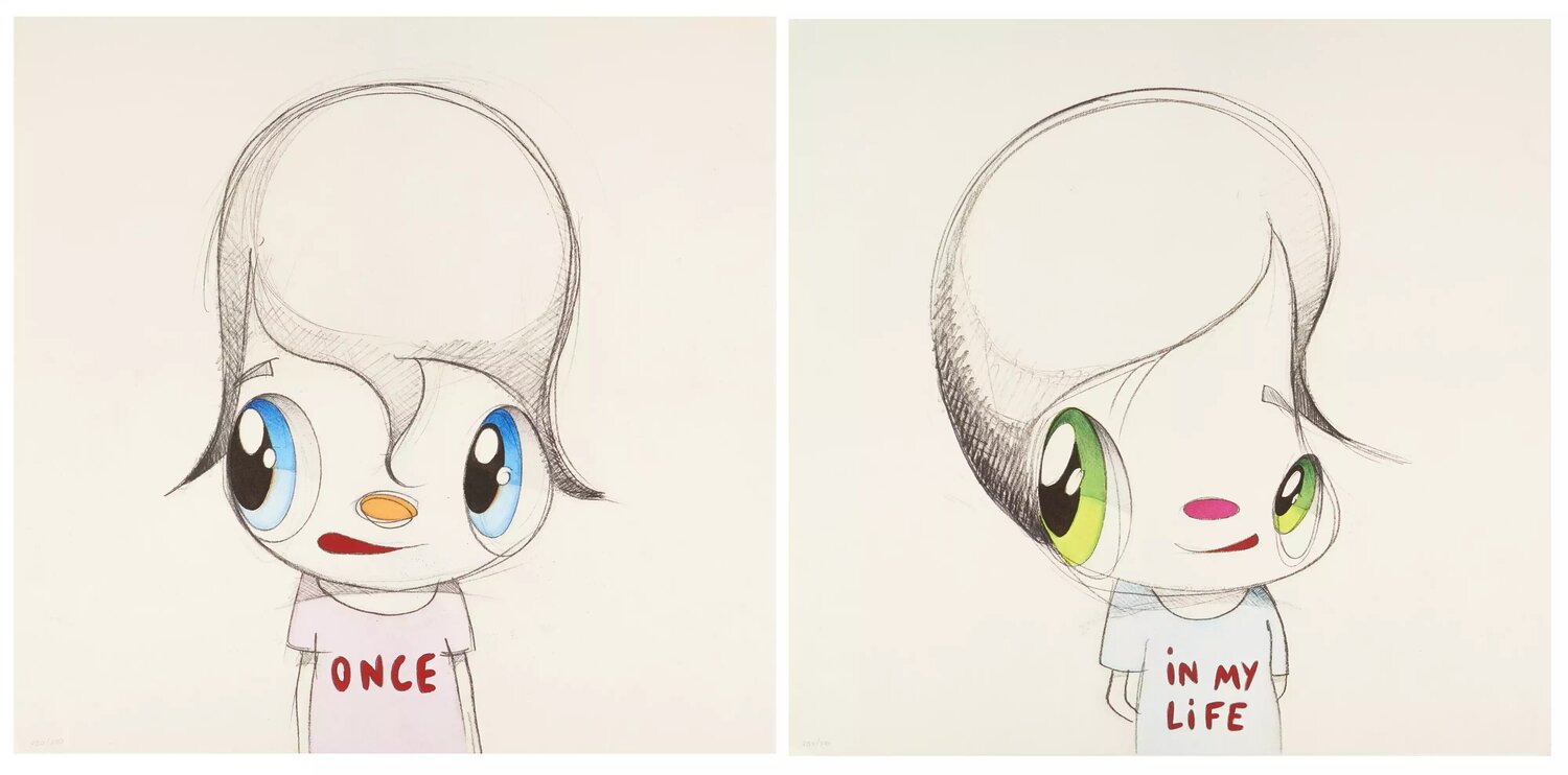 Once & In My Life (set of 2) by Javier Calleja (2023) : Print