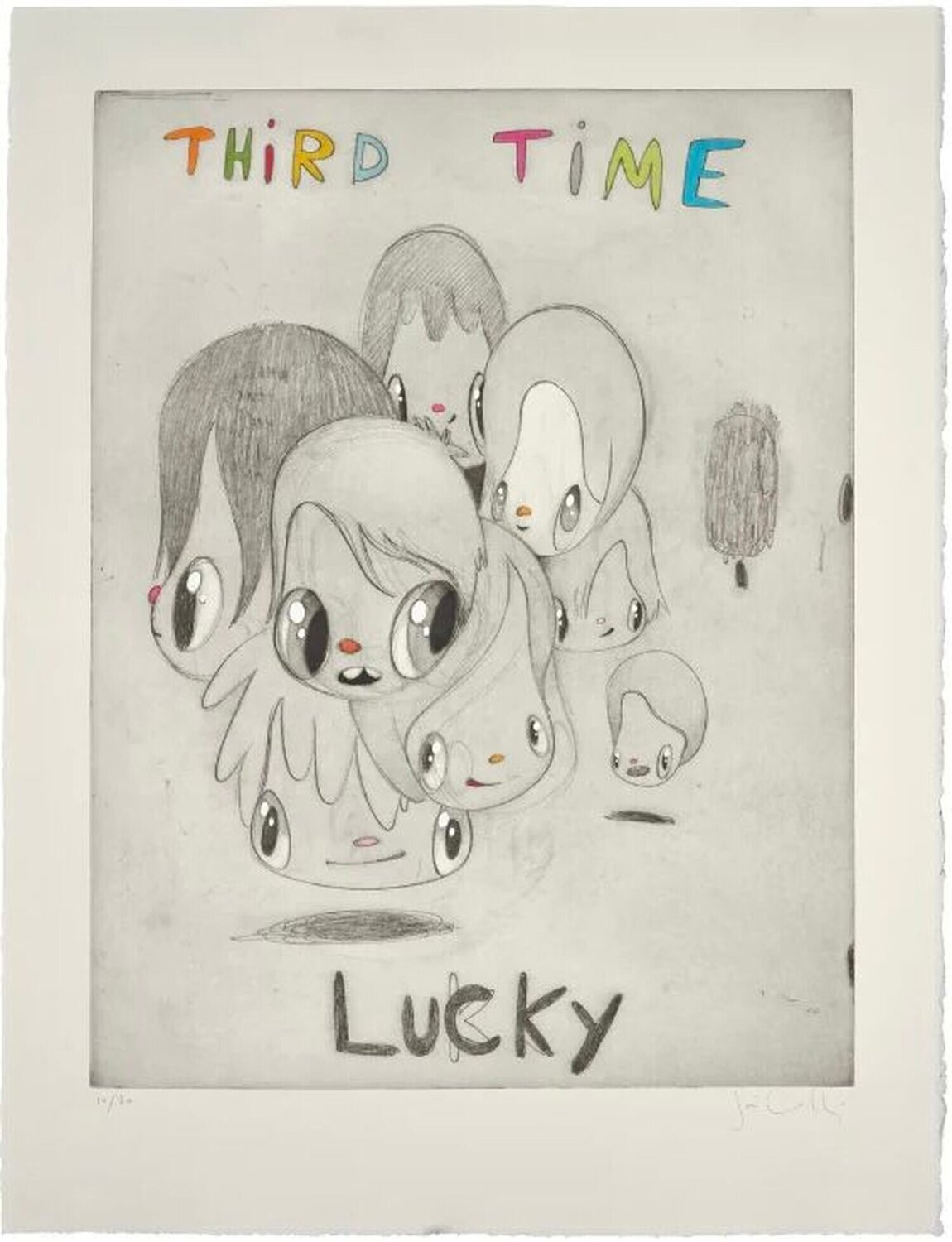 Third Time Lucky (Hand-Finished) Javier Calleja