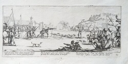 L'Arquebusade / The Firing Squad van Jacques Callot, Afdruk te koop op Singulart