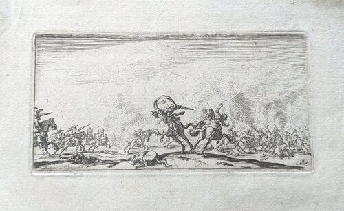 Le combat au pistolets van Jacques Callot, Afdruk te koop op Singulart