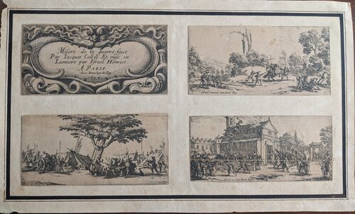 Les petites misères de la guerre van Jacques Callot, Afdruk te koop op Singulart