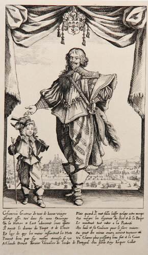 Portrait de Claude Deruet van Jacques Callot, Afdruk te koop op Singulart