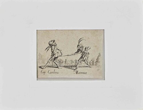 Cap. Cardoni and Maramao van Jacques Callot, Afdruk te koop op Singulart