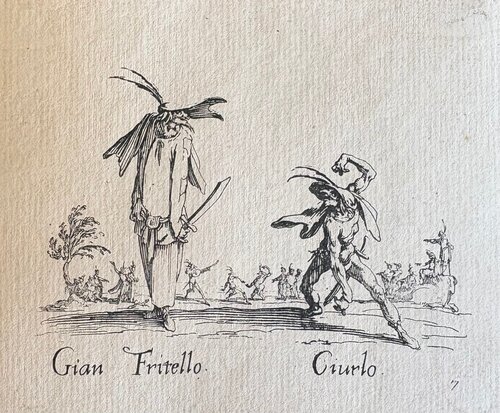 Gian Fritello — Ciurlo by Jacques Callot, Print for Sale on Singulart