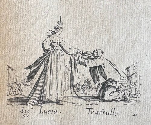 Sig. Lucia — Trastullo by Jacques Callot, Print for Sale on Singulart