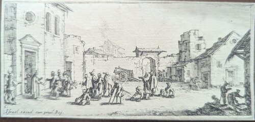 L'Hopital by Jacques Callot, Print for Sale on Singulart