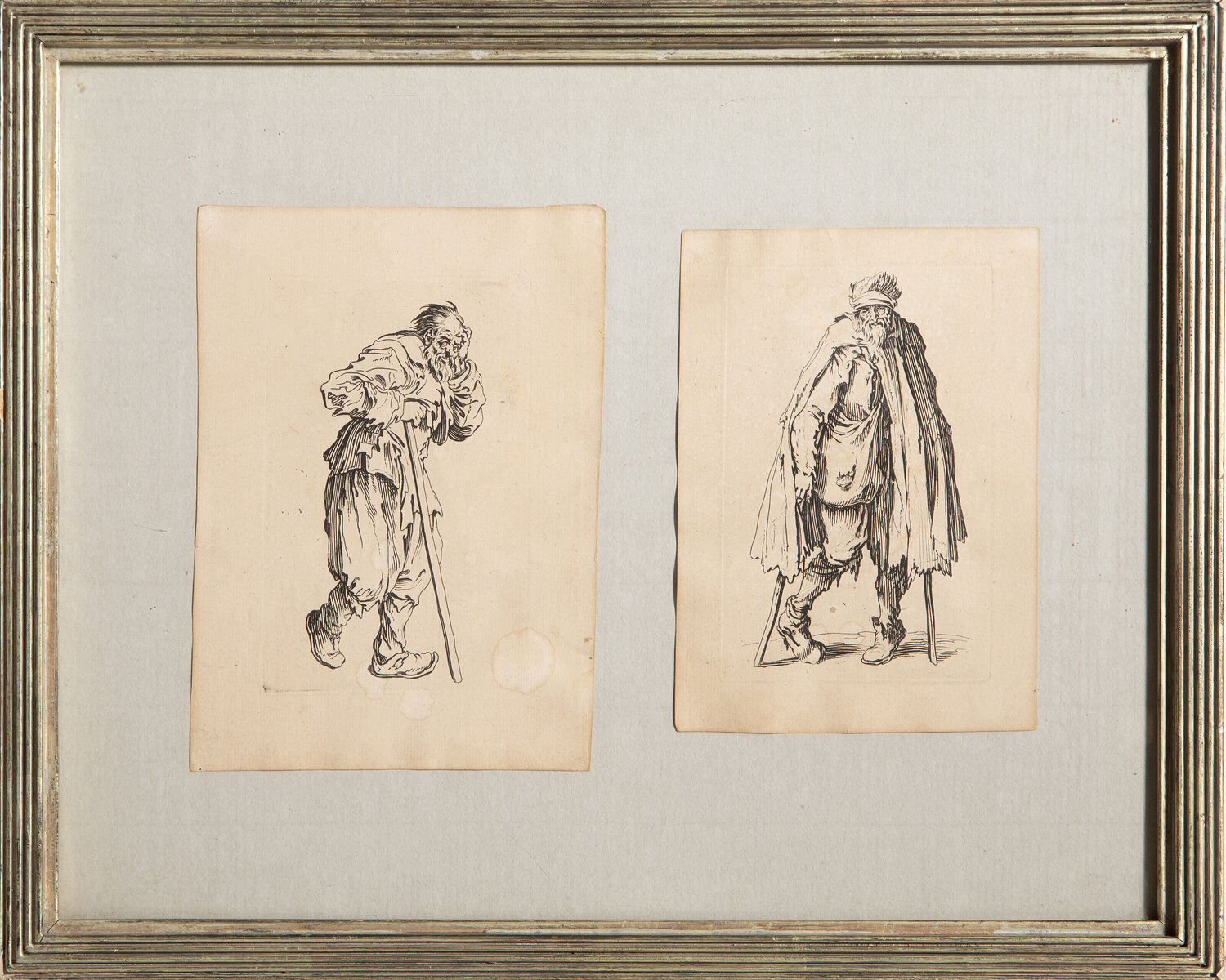 Les Gueux Jacques Callot Stampa in vendita