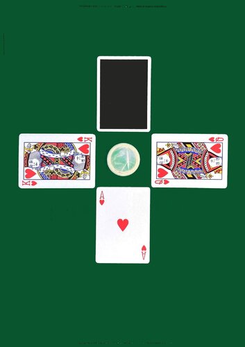 Imagenes contra el sida by Luis Camnitzer, Print for Sale on Singulart