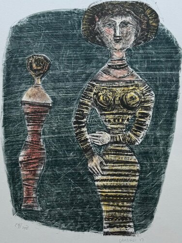 Le passeggiatrici von Massimo Campigli, Druck kaufen auf Singulart