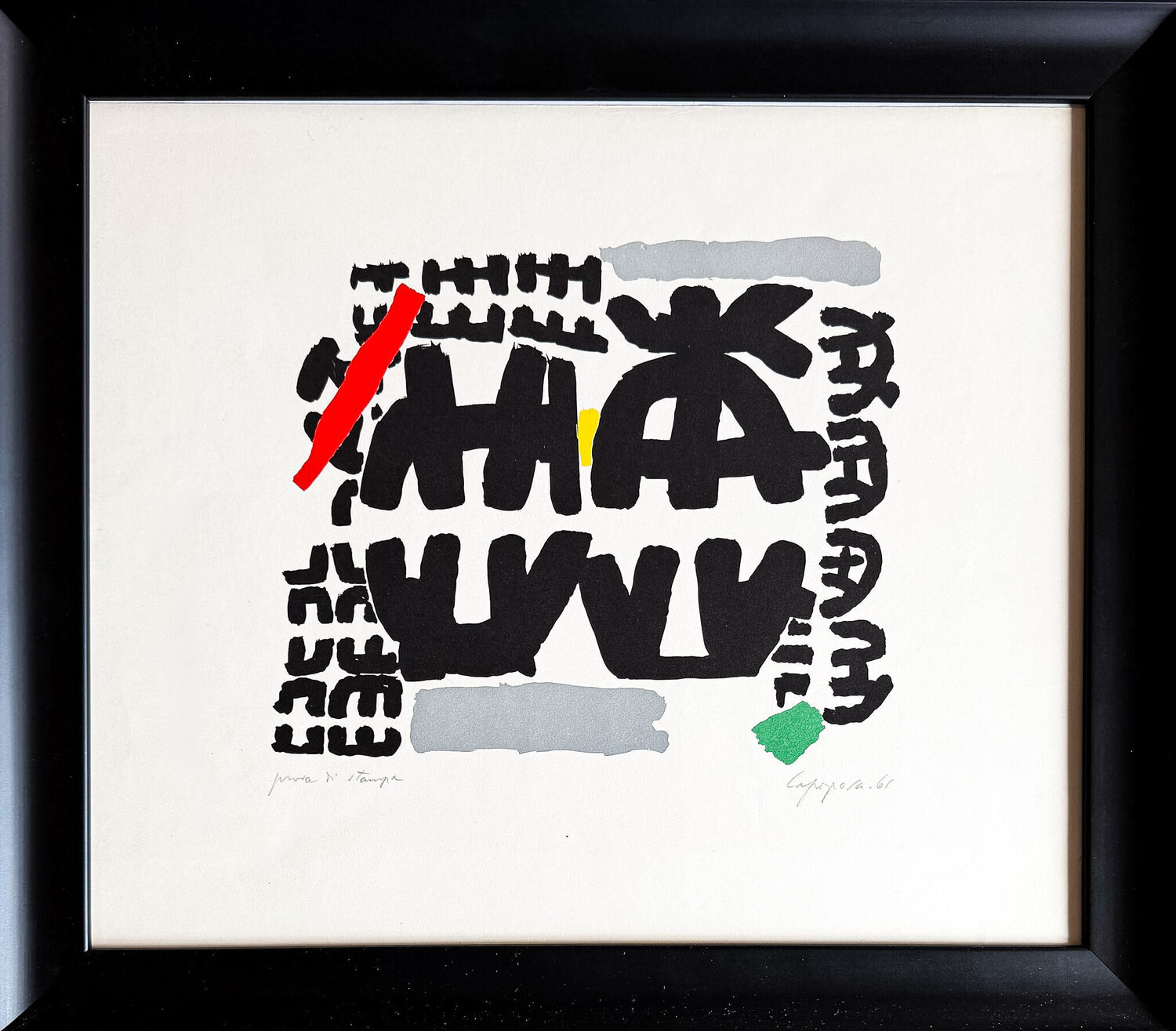 Untitled Giuseppe Capogrossi Afdruk te koop