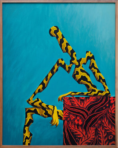 A Deeply Saturated Discussion von Alejandro Cardenas, Malerei kaufen auf Singulart