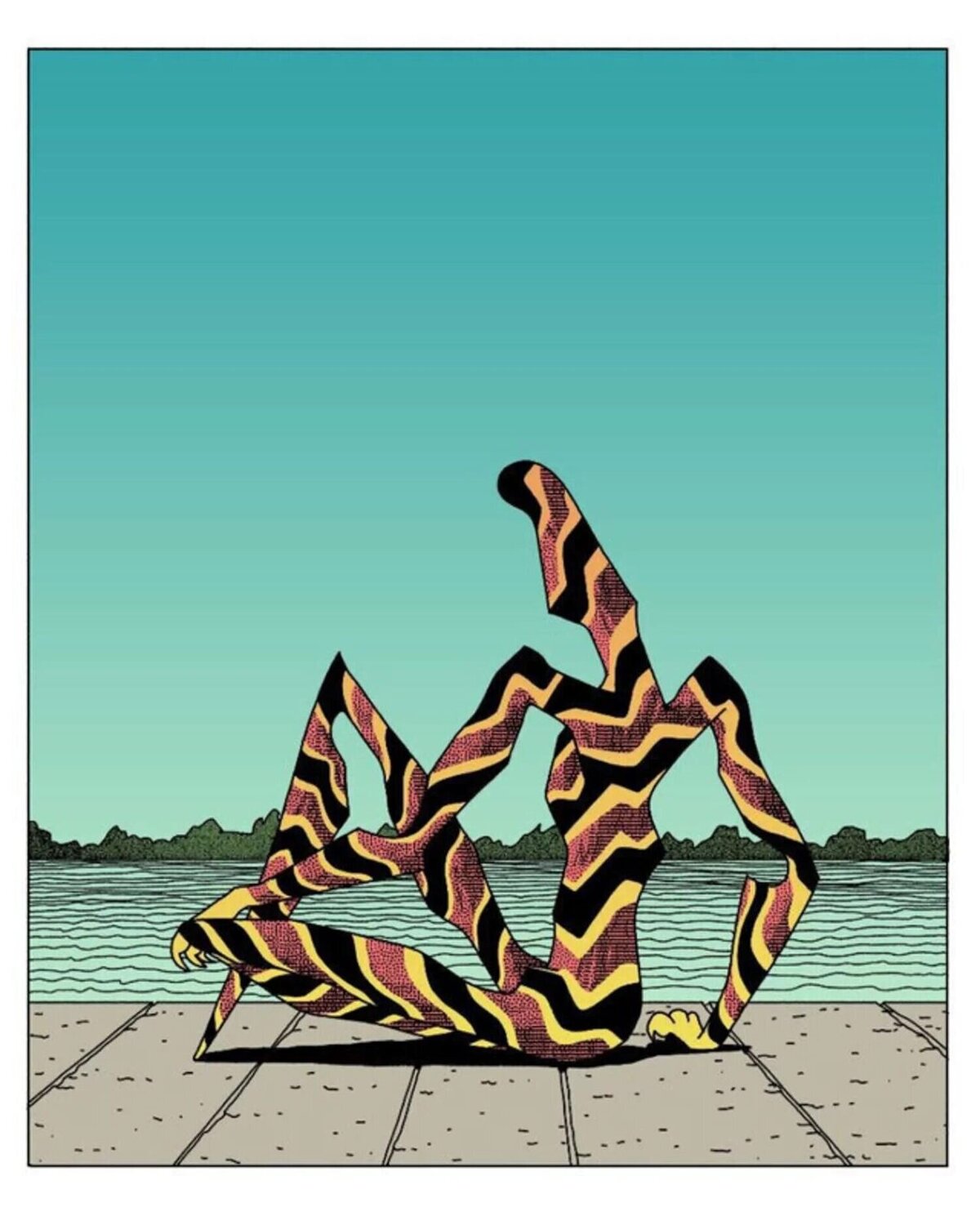 View of Virginia Key Alejandro Cardenas Druck zu verkaufen