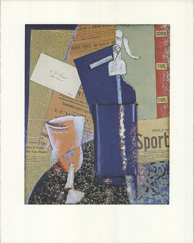 Sifone di Seltz by Carlo Carrà, Print for Sale on Singulart