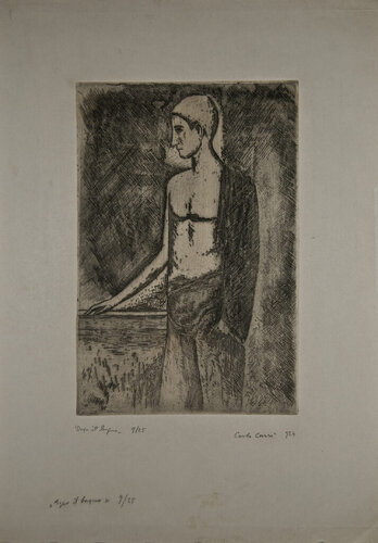 Dopo il Bagno by Carlo Carrà, Print for Sale on Singulart