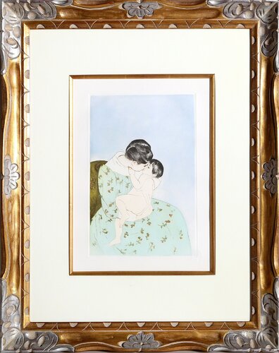 Mother's Kiss by Mary Cassatt, Print for Sale on Singulart