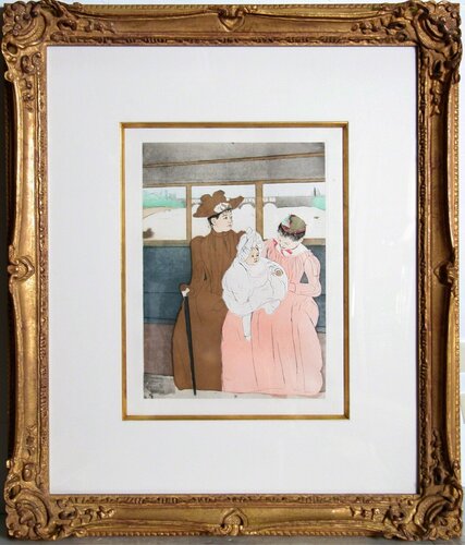 In the Omnibus by Mary Cassatt, Print for Sale on Singulart