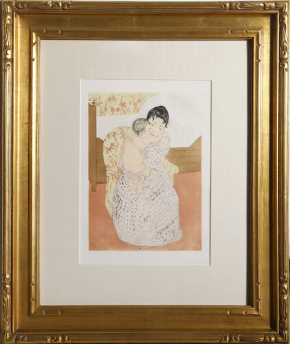 Maternal Caress par Mary Cassatt, Édition en vente sur Singulart