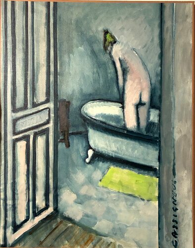 femme au bain von Jean-Pierre Cassigneul, Malerei kaufen auf Singulart