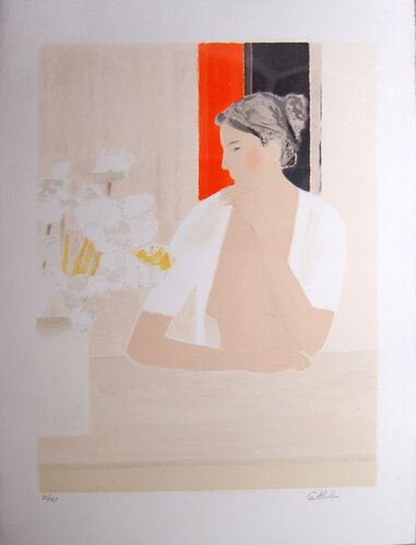 Untitled (Portrait) by Bernard Cathelin, Print for Sale on Singulart