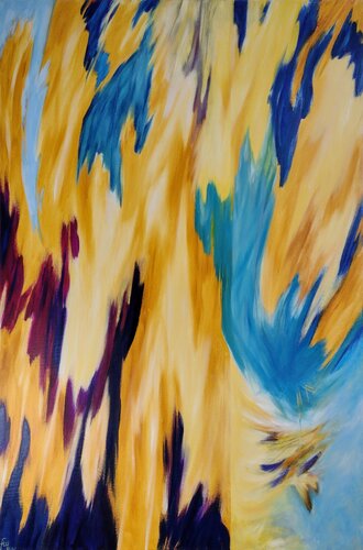 Flut-Licht di Klaus Feuchtinger, Pittura in vendita su Singulart