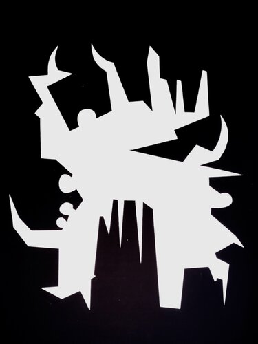 Weißes Fabelwesen von Klaus Feuchtinger, Druck kaufen auf Singulart