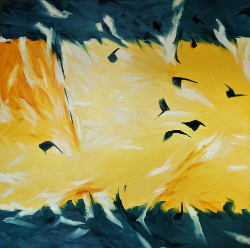 Am See van Klaus Feuchtinger, Schilderij te koop op Singulart