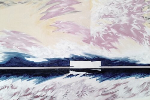 Kleiner Eisberg II di Klaus Feuchtinger, Pittura in vendita su Singulart