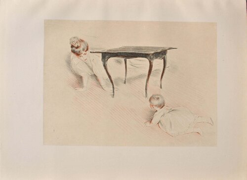 La partie de cache-cache Paul César Helleu