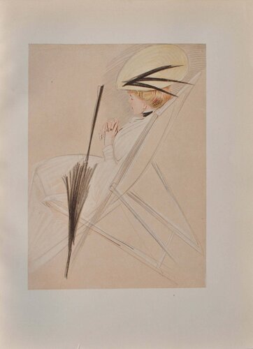 L'ombrelle di Paul César Helleu, Stampa in vendita su Singulart