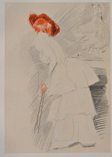 La robe à volants par Paul César Helleu, Édition en vente sur Singulart