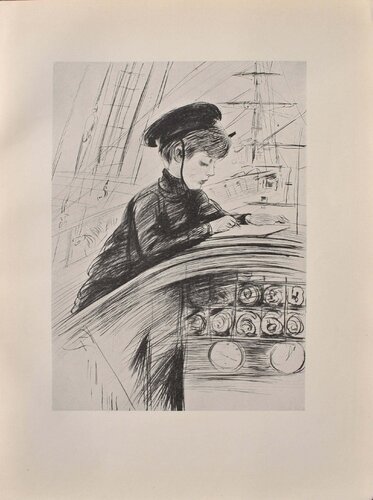 Le petit marin by Paul César Helleu, 版画 for Sale on Singulart