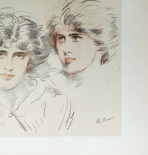 Les trois soeurs Paul César Helleu