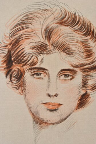 Portrait de Madame Helleu by Paul César Helleu, 版畫 for Sale on Singulart