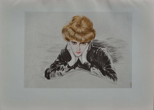 La duchesse allongée di Paul César Helleu, Stampa in vendita su Singulart