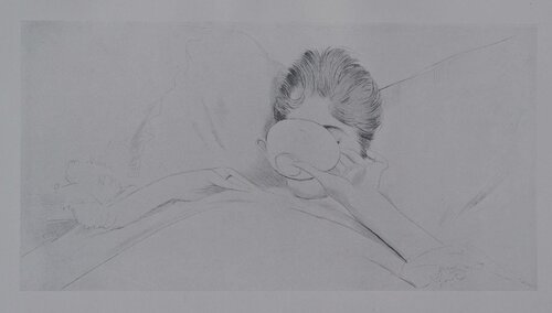 Le bol de lait Paul César Helleu