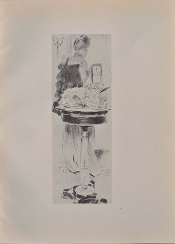 La jardinière empire by Paul César Helleu, 版画 for Sale on Singulart