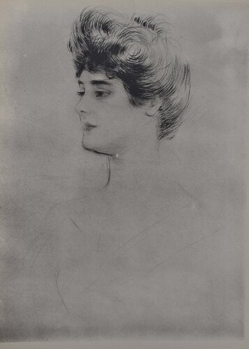 La duchesse de Morny von Paul César Helleu, Druck kaufen auf Singulart