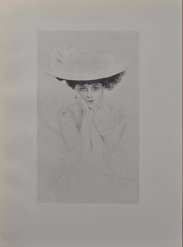 Anna de Noailles di Paul César Helleu, Stampa in vendita su Singulart