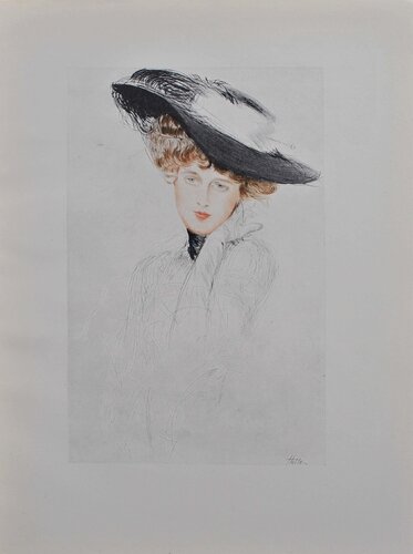 Miss Chancey di Paul César Helleu, Stampa in vendita su Singulart