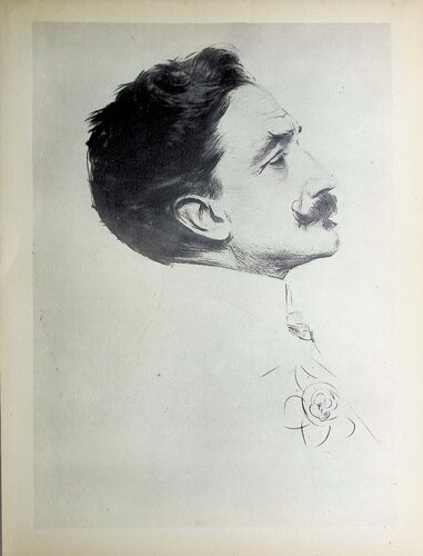 Le Comte Robert de Montesquiou di Paul César Helleu, Stampa in vendita su Singulart