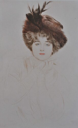 La comtesse de San Maritno van Paul César Helleu, Afdruk te koop op Singulart