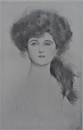 La comtesse de San Maritno van Paul César Helleu, Afdruk te koop op Singulart