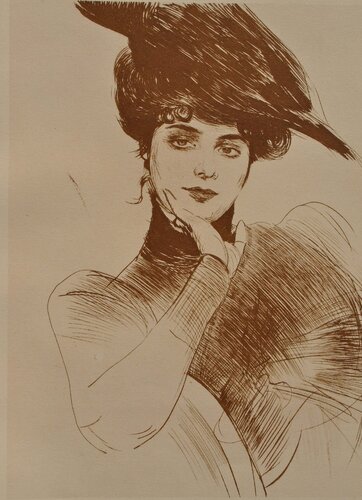 La comtesse de San Maritno par Paul César Helleu, Édition en vente sur Singulart