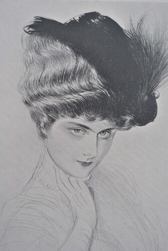 Madame Letellier von Paul César Helleu, Druck kaufen auf Singulart